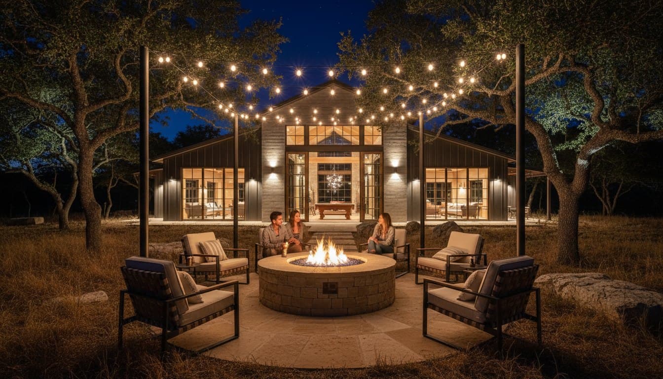 Fire pit night